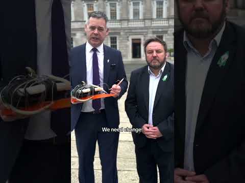 Foreign super trawlers hoovering fish while 14 year old girl is banned Pearse Doherty TD