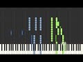 Gladiator - Now We Are Free [Piano Tutorial Synthesia] (Patrik Pietschmann)