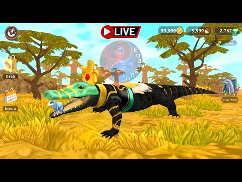 🔴 LIVE | WildCraft: Roaring Danger - Chapter 7 - The Wolf: Mammoth Clash |