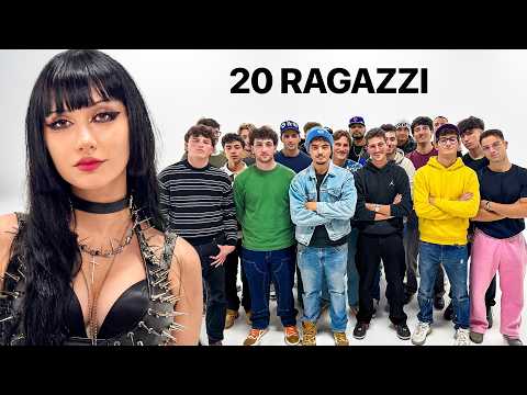 Ragazze Decidono l'Uomo Perfetto tra 20 Ragazzi | Ft. Martina Socrate