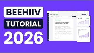 Beehiivチュートリアル2026 — ニュースレターを始めてお金を稼ぐ方法