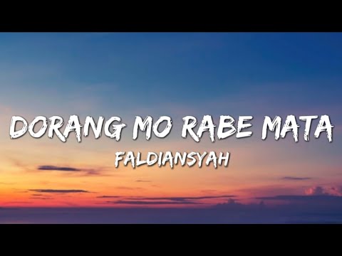 Dorang Mo Rabe Mata - Faldiansyah (Cover) || Isty Julistri