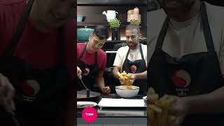 מתכון מטריף וקל להכנה לסמאש קבב עם פוטטוס קריספיים בצד של הבלוגרים שחר ואורן | ערוץ האוכל #shorts