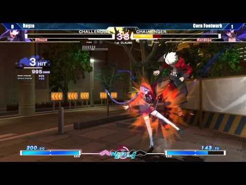 UNIEL Top 8 @ Winter Brawl 9 - Rayza (Eltnum) vs CORN Footwurk (Gordeau) [720p/60fps]