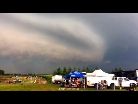 Storm Cuts Motocross Races Short at Walton Raceway