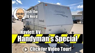 (Sold) HANDYMAN'S SPECIAL 2004 Outback 25RSS Travel Trailer