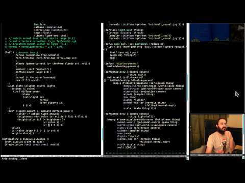Pushing Pixels with Lisp - Episode 59 - Basic Disolve Shaders