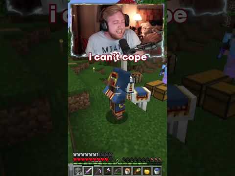 InTheLittleWood and Grian making AHA jokes on the Last Life SMP server 😂