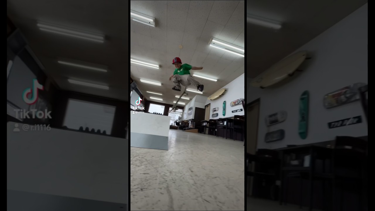 今年最後のスケートボード！ #skateboard #skateboarding #スケーター #skate #スケボー#ダブルキックフリップ