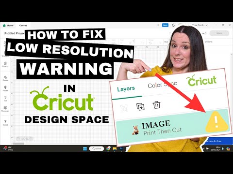 Fix Low Resolution Warning in Cricut Design Space: Step-by-Step Solution!