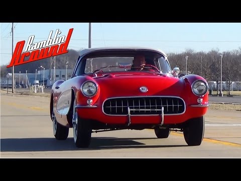 Test Driving 1957 Chevrolet Corvette Fuelie 283 V8 - Extremely Rare