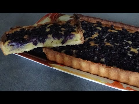 Tarte Myrtilles  Amandine