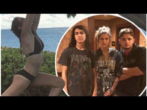 Paris jackson posing with his brothers before sharing bikini snaps