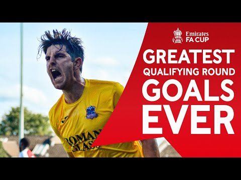Goalkeeper's Last-Minute Goal or Long-Range Free Kick? Best Qualifying Round Goals EVER | FA Cup