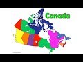 The Canada Song | Provinces and Territories of Canada | Canada Geography | Silly School Songs