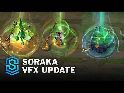 Soraka VFX Update Comparison | League Of Legends