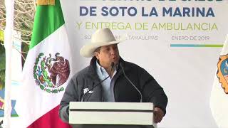 Entrega Gobernador nuevo Centro de Salud de Soto la Marina