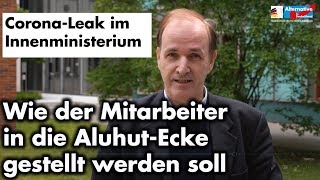 Statement zum Corona-Leak im BMI