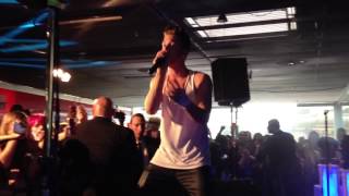 Luca Hänni Live " I Cant Get No Sleep" Schlieren 10.05.14