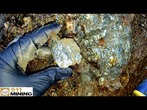 Gold Ore From Mineralized High Grade Gold Quartz Vein!