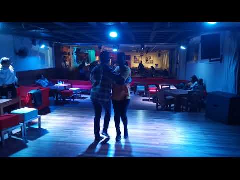 Kizomba dance. Abimbola Okoilu with Tah'z Tahiry Andriamahery