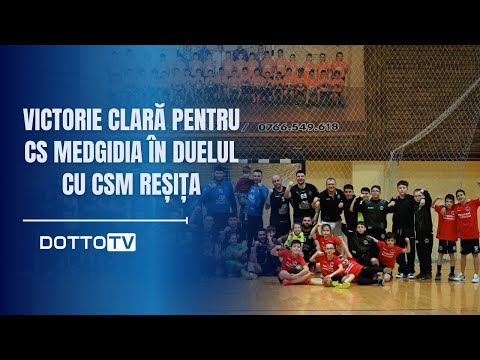 Handbal: Victorie pentru CS Medgidia în duelul cu CSM Reșița