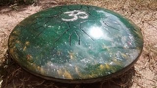 LOTUS DRUM - Hang Drum Alternative - Handpan - Spacedrum - Melodic Drum - Tank Drum