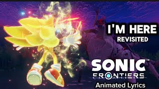 Cover art for I'm here: revisited