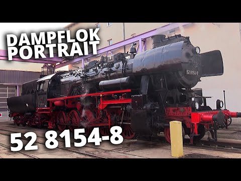 Eisenbahn-Spezial: Dampflok-Portrait der 52 8154-8