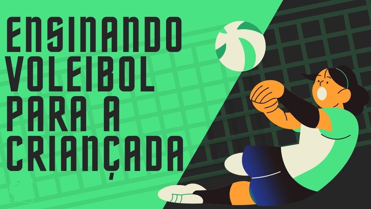ENSINANDO VOLEIBOL PARA A CRIANÇADA!!!