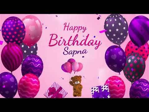 Happy Birthday Sapna | Sapna Happy Birthday Song | Sapna