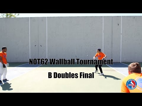 NOT62 Wallball Tournament- B Doubles Finale - Ariel & Dolo vs John Will & Santana