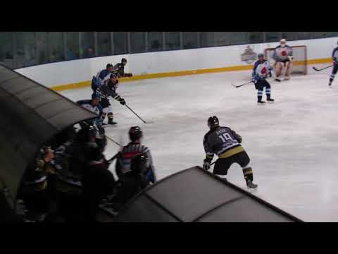 Hluboká n.Vltavou Knights - Soběslav 6:7 p., 2017-18 (gól Petra Punčocháře)