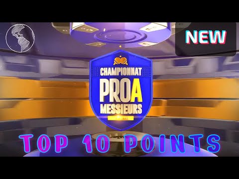 Top 10 Best Table Tennis Points from FRANCE PRO A League!