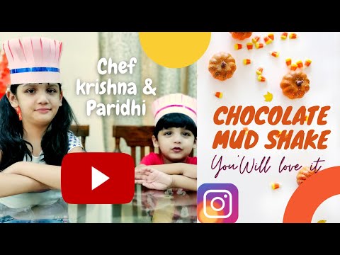 Chocolate Mud Shake | Very Delicious and Refreshing Drink | BY Krishna & Paridhi