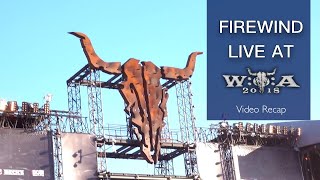 FIREWIND - Live at Wacken Open Air 2018 (video recap)