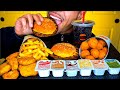 ASMR BURGER KING CHICKEN NUGGETS IMPOSSIBLE WHOPPER CHEESE HASH BROWNS JERRY EATING SOUNDS MUKBANG