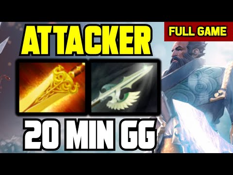 !Attacker MID Kunkka RADIANCE 1st Item COUNTER vs Templar Assassin