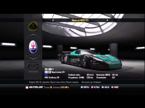 Shift 2 Unleashed - Full Car List   + DLC Cars  [HD]