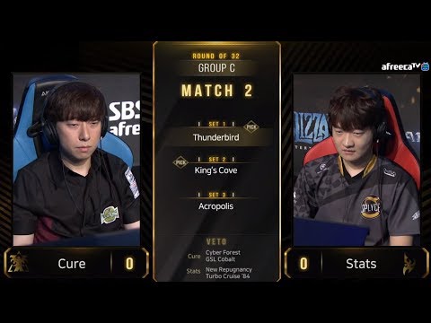 [2019 GSL S3] Ro.32 Group C Match2 Cure vs Stats