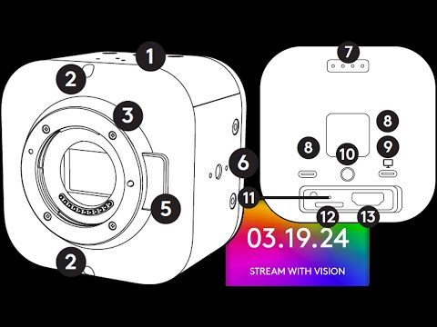 Logitech Mevo Core Wireless Live Streaming Camera with Micro Four Third lens mount