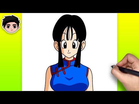 How To Draw CHI-CHI | Dragon Ball - Easy Tutorial - YouTube
