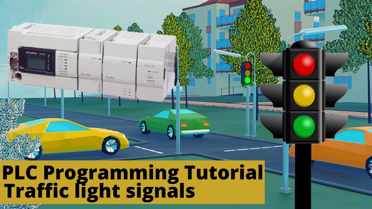 Traffic signal programming PLC Programming Tutorials for Beginners