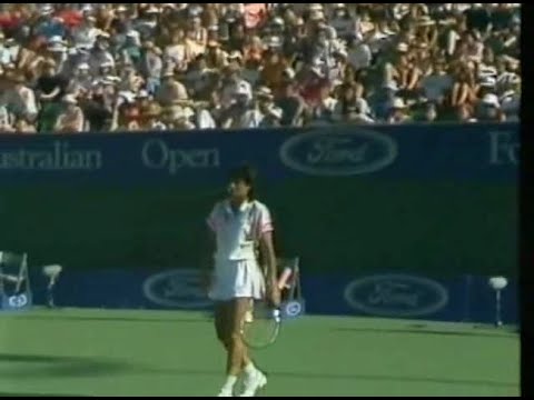 Gabriela Sabatini vs Zina Garrison Australian Open 1989