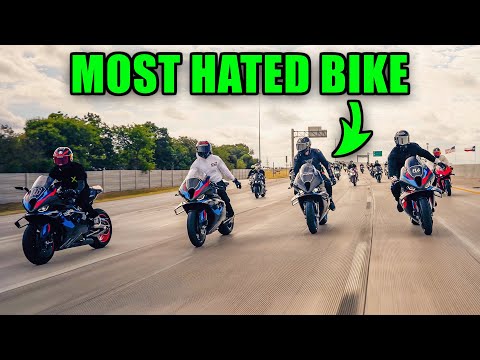 M1000rr's CRASH TEXAS BIKE NIGHT 😈 | Ghost x Quiet Meet