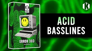Video thumbnail for Acid Basslines Sample Pack - "Error 303" (Techno, 303 samples) by Keep It Sample