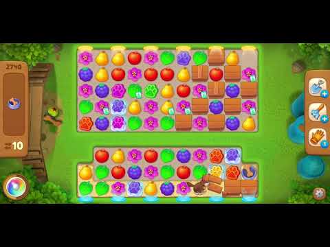 Gardenscapes Level 2740