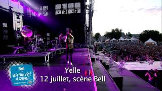 Yelle - Qui est cette fille - Festival d&#39;été de Québec 2011