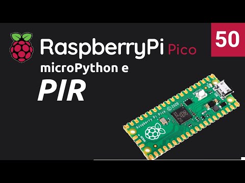 PIR Sensor su RaspberryPi Pico con microPython - Video 50