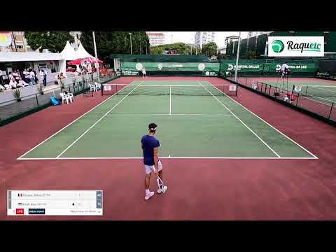 [1] Arthur Cazaux (FRA) vs. [12] Alex Knaff (LUX), Grupo RE/MAX Lounge 3R qualifying Setubal Open